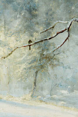 Розен Карл Иоганнович. Утро в зимнем лесу  